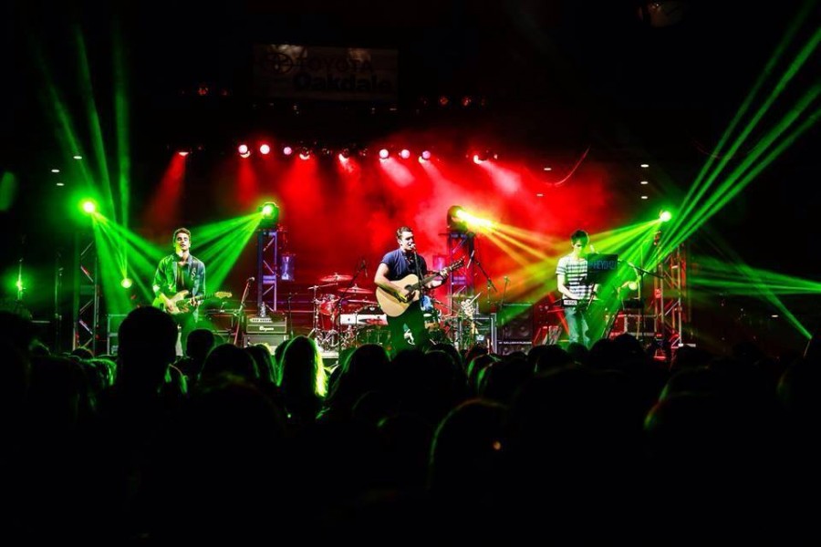 The Heydaze performs at a concert in Connecticut. 