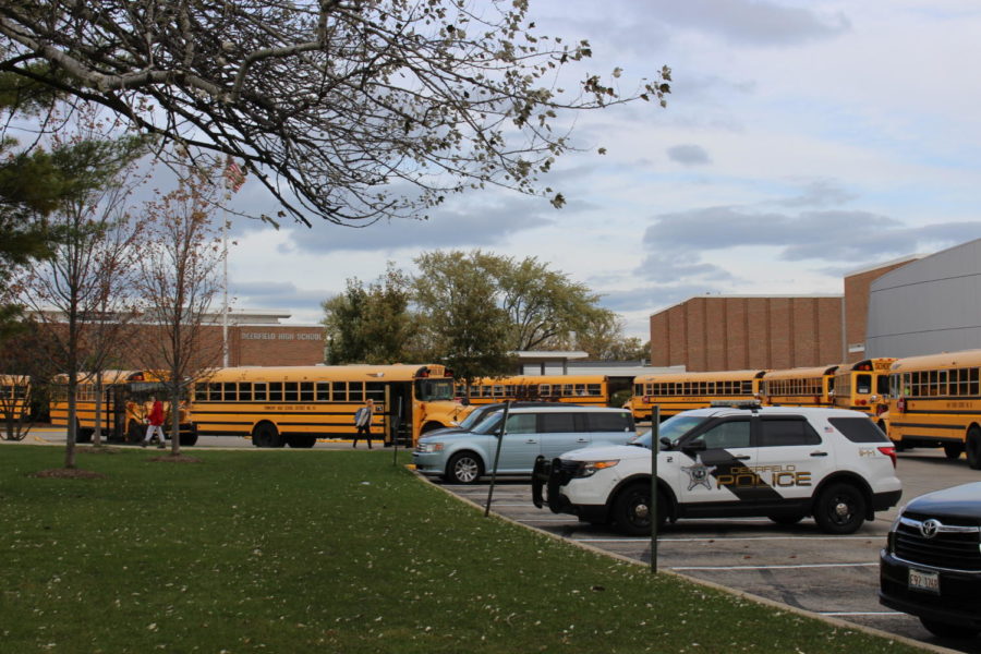 Thursday, October 24, a man was arrested for DUI and multiple other charges on DHS property by Student Resource Officer Rheanna Hall.