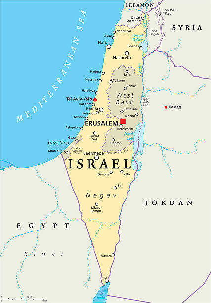 A+map+of+Israel+and+Palestine.
