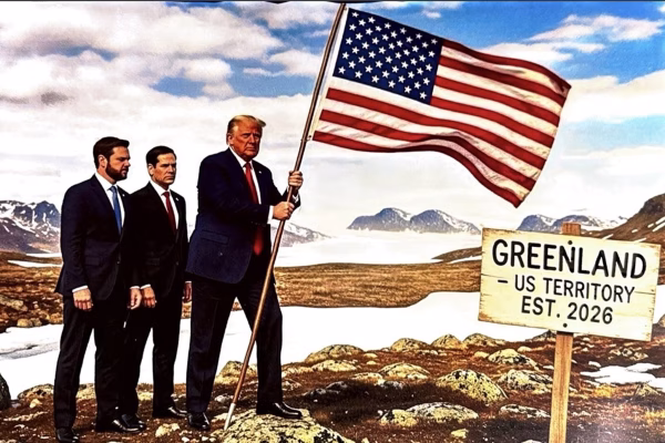 President Trump Claiming Greenland (AI) 